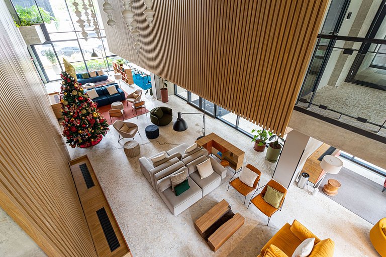 Studio, prédio c piscina, próx metrô