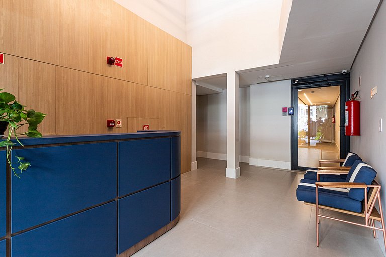 Apto c 1 dorm, varanda próx ao MASP | Av Paulista