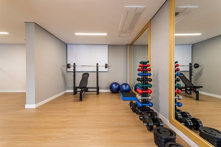 Apê 1 quarto Design e Praticidade no Coração de SP