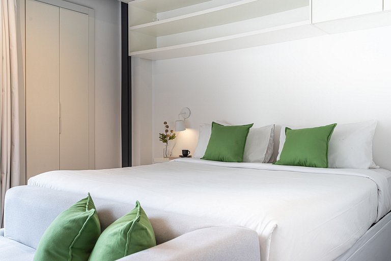 Estúdio completo Prédio com Piscina na Vila Madá