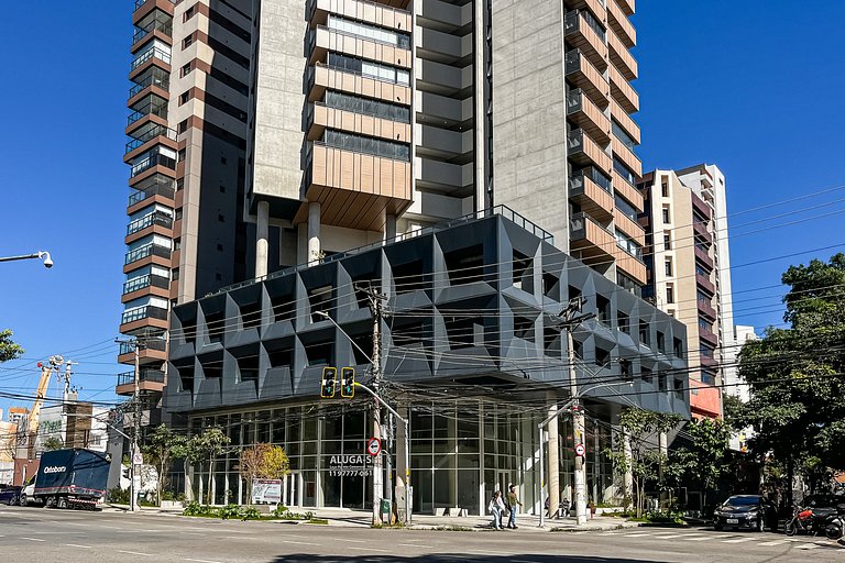 Estúdio equipado próx à Faria Lima e Vila Madalena