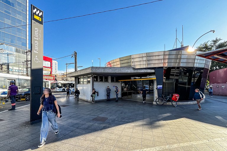 Estúdio novo e confortável no coração de Pinheiros