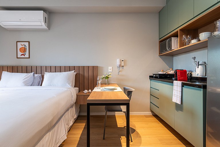 Estúdio novo próx à Faria Lima e Vila Madalena
