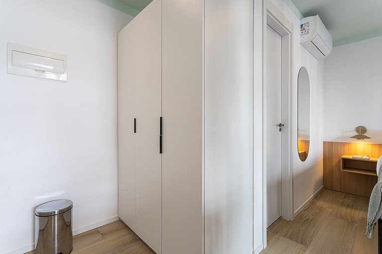 Apê sofisticado varanda, cama queen | Jd Paulista